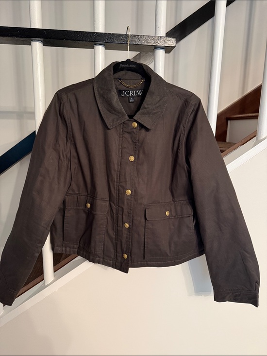 J. Crew Jackets & Blazers - J. Crew Cropped Barn Jacket